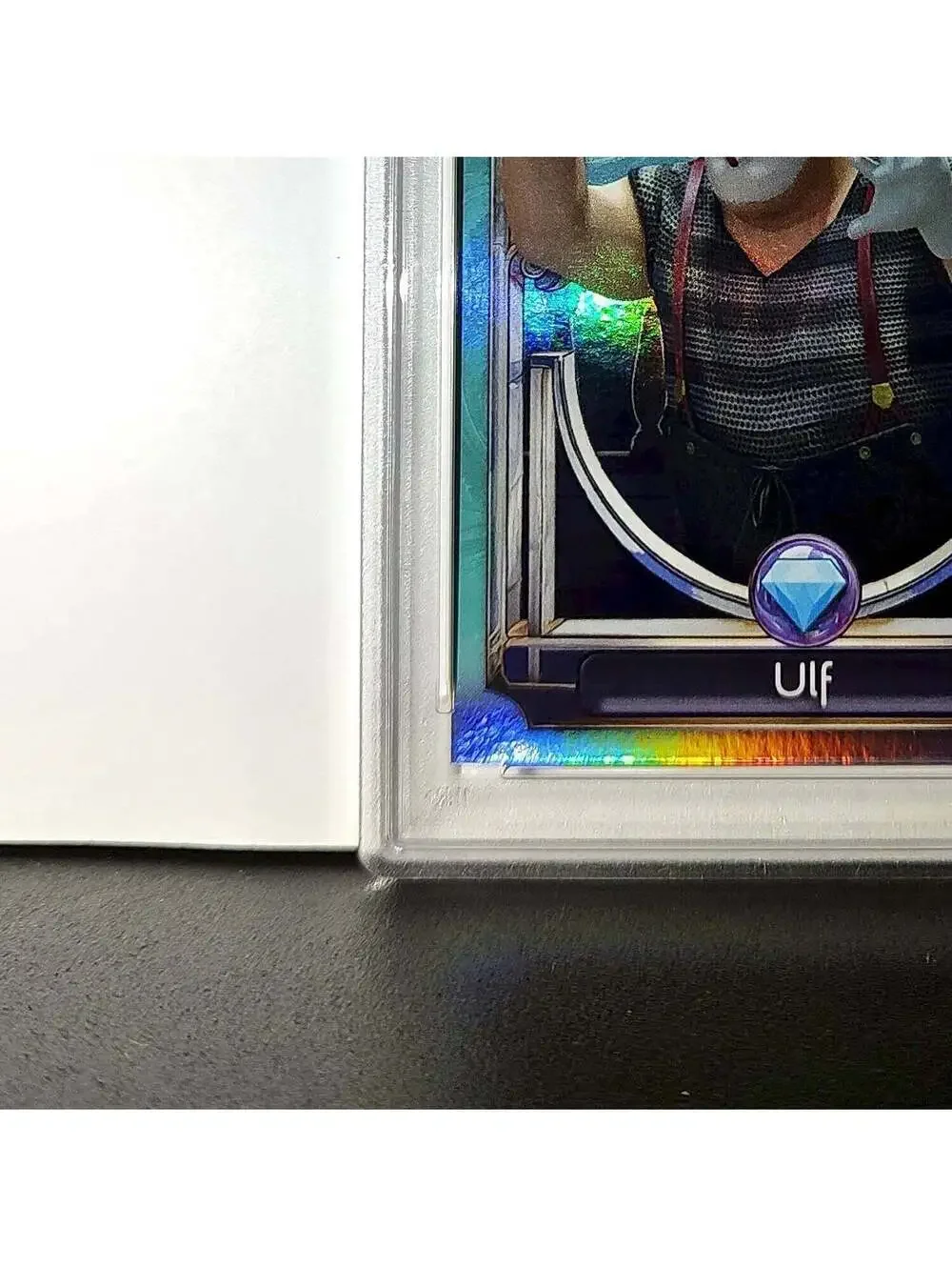 Ulf 2025 Topps Disney Wonder #145 Diamond Card Tangled PSA 9